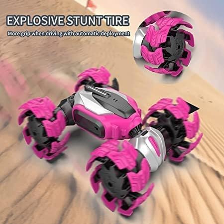 TWISTED STUNT CAR WITH WATCH CONTROL