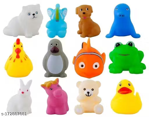 Bath Toys 12 Pcs .