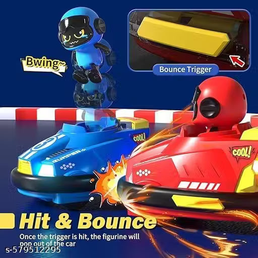 RC Ejecting Bumper Cars Set of 2 Players